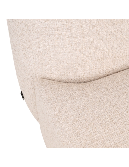 Élément d'Extension Canapé d'Extérieur Beige DAWSON