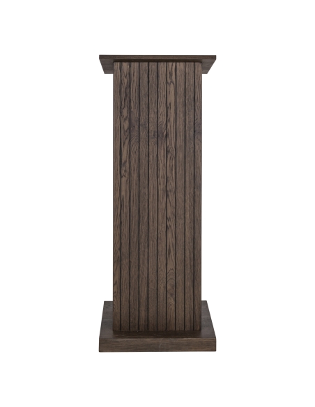 Conference Lectern on Wheels Brown Oak RITZ
