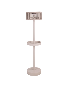 Lampadaire d'Extérieur Solaire Beige Clair LUNAR
