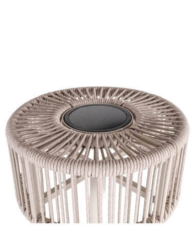 Zonne-energiebuitenlamp Lichtbeige LUNAR