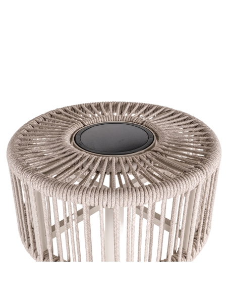 Lampada da esterno solare beige chiaro LUNAR