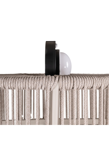 Zonne-energiebuitenlamp Lichtbeige LUNAR