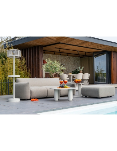 Zonne-energiebuitenlamp Lichtbeige LUNAR