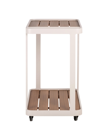 Beiger Outdoor-Barwagen SPRITZ