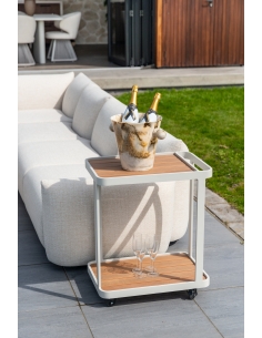 Beiger Outdoor-Barwagen SPRITZ 2