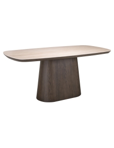 Tavolo da Pranzo in Ceramica Effetto Travertino RITZ
