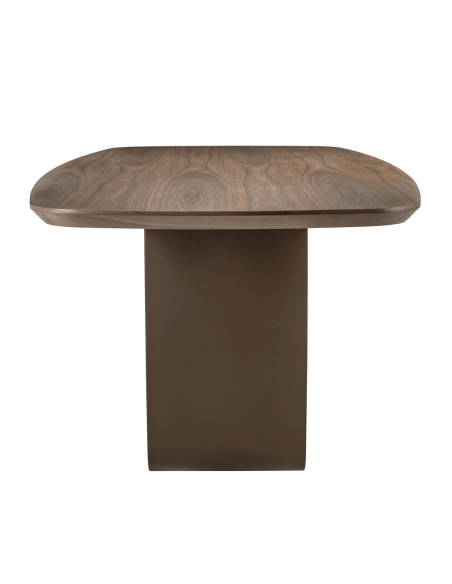 Esstisch Nussbaum Messinggestell 230 cm WINDSOR