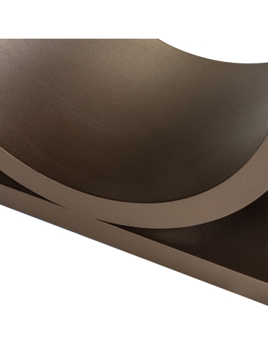 Esstisch Nussbaum Messinggestell 230 cm WINDSOR