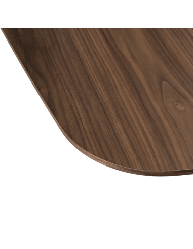 Table à Manger Noyer Base Laiton 230 cm WINDSOR