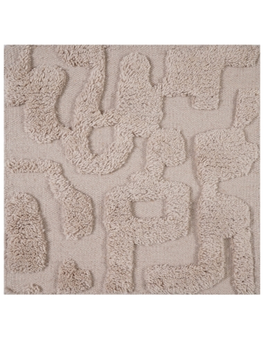 Tapis en Laine Motif Abstrait Beige 200x300 LA GOMERA