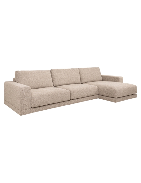 Modulares Ecksofa Braun Cayenne TRENTINO