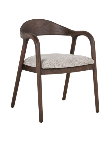 Solid Wood Dining Chair Moka MIHARA