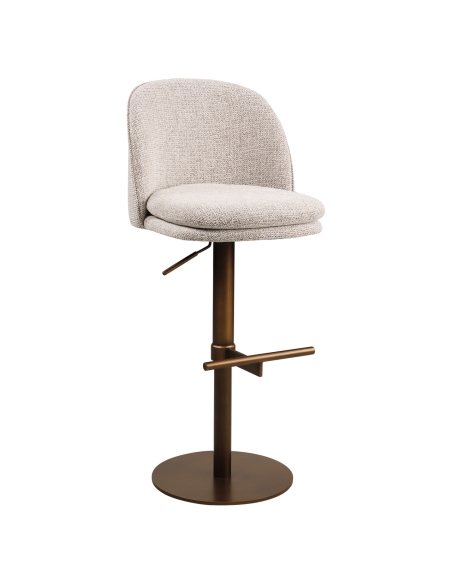 Taburete de Bar Giratorio Regulable Moka VESPER