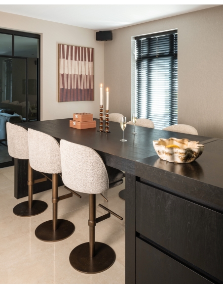 Adjustable Swivel Bar Stool Moka VESPER