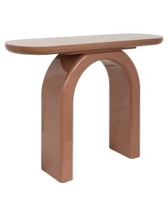 Console Design Base ad arco Terracotta KOURTNEY