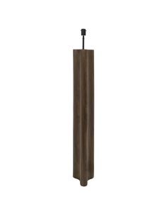 Lampadaire Colonne Design en Placage Noyer JAMY
