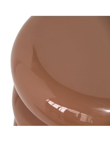 Bijzettafel Gestapelde Ringen Terracotta INDIE