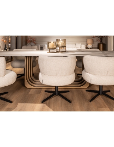 Table à Manger Céramique Beige 300 cm MAXFIELD