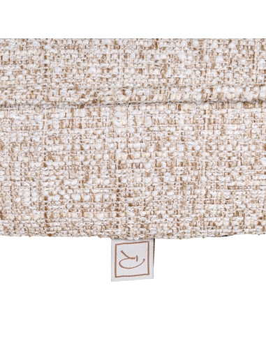Enveloping Tweed Cream MORI Design Chair