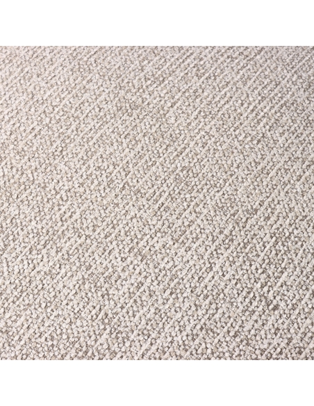 Cadeira Estofada Tecido Natural Faia BASKER (Conjunto de 2)