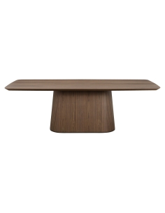 Generous-Size Walnut Dining Table 230 WINDSOR