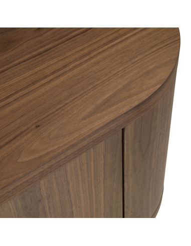 Mueble TV Chapado en Nogal Cierre Suave WINDSOR