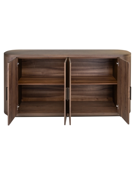 Credenza Finitura Noce Chiusura Ammortizzata WINDSOR