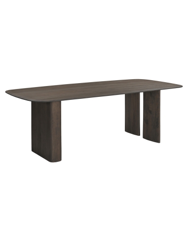 Table à Manger Chêne Fumé Anthracite 230 CASTELLO