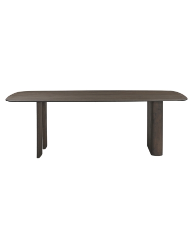 Table à Manger Chêne Fumé Anthracite 230 CASTELLO