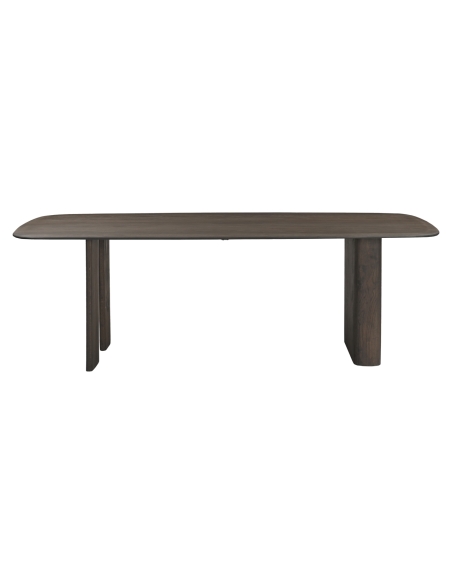 Table à Manger Chêne Fumé Anthracite 230 CASTELLO