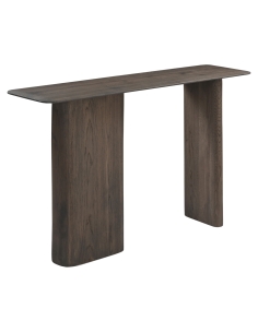Console Design Chêne Fumé Anthracite CASTELLO