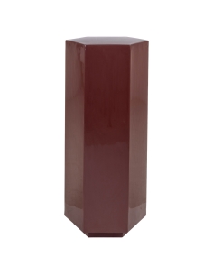 Colonne Décorative Hexagonale Sable Brun LORA