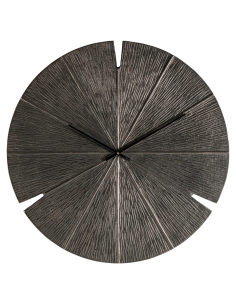 Textured Bronze Design Wall Clock BLAISE