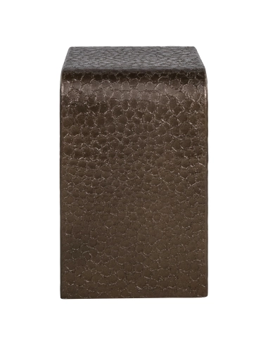 Open nachtkastje met getextureerde bronzen afwerking DORMA