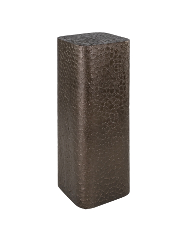 Coluna Decorativa Acabamento Bronze Texturado DERWIN