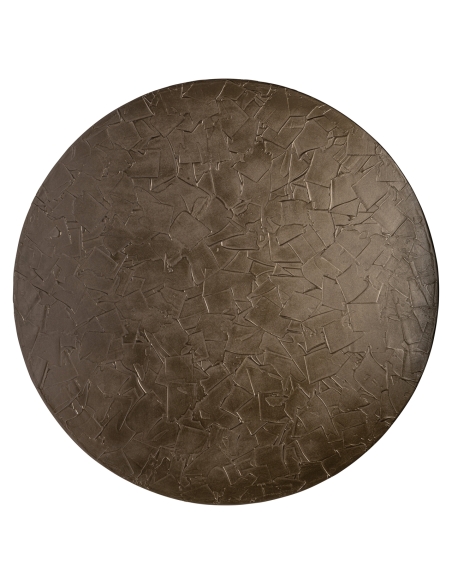 Disco Decorativo de Parede Acabamento Bronze Texturado DIGA