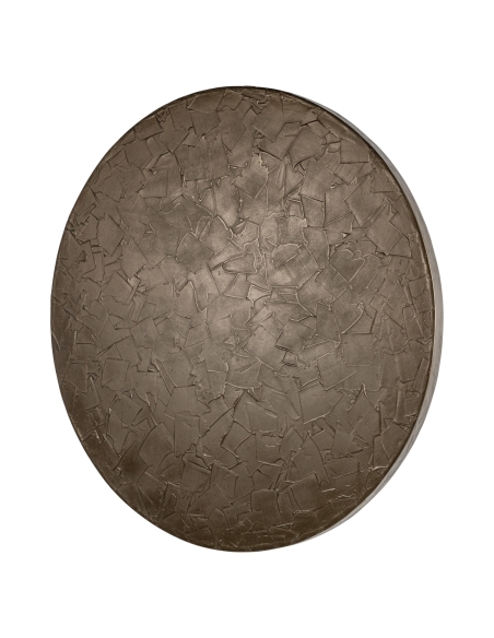 Decorative Wall Disc Textured Bronze Finish DIGA
