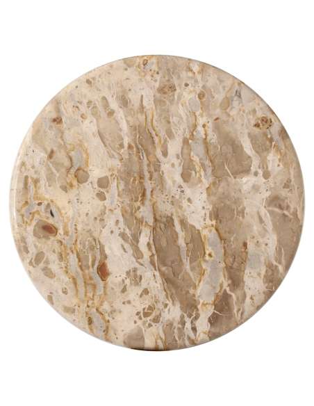 Couchtische aus Marmor Tendua und Bronze BAYONNE