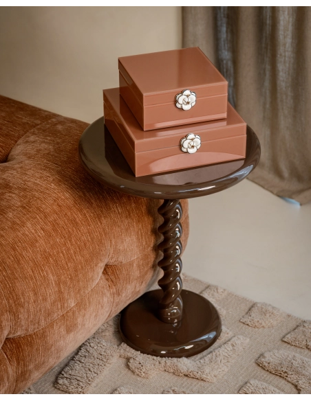 Mesa de Apoio Coluna Torcida Castanho CASPIAN