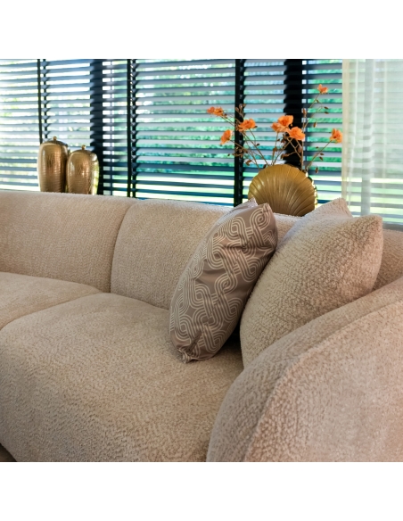 3-Sitzer-Sofa Naturstoff Strukturgewebe ARMAND