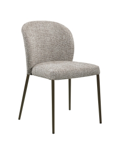 Chaises Empilables Tissu Tweed Terre Ignifugé STACKER 2