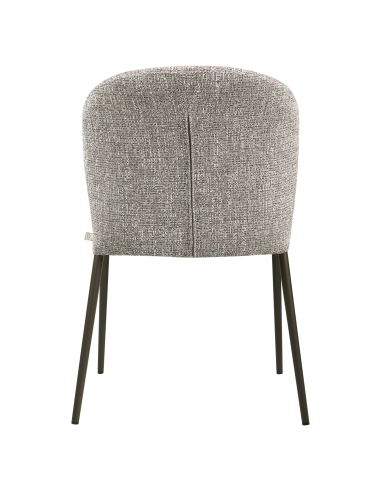 Sillas apilables de tejido tweed tierra ignífugo STACKER