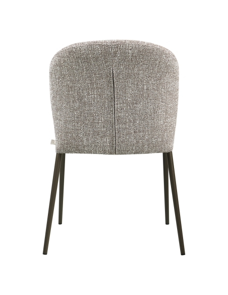 Stackable Tweed Fabric Fire-Retardant Earth Chairs STACKER
