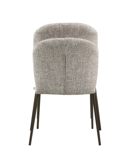 Cadeiras Empilháveis Tecido Tweed Terra Ignífugo STACKER