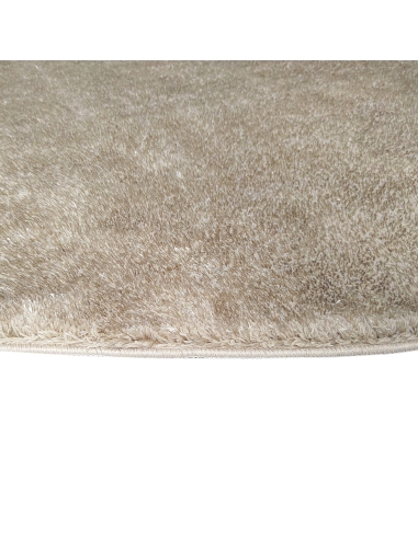 Alfombra Forma Guijarro Relieve Matizado Beige MATS