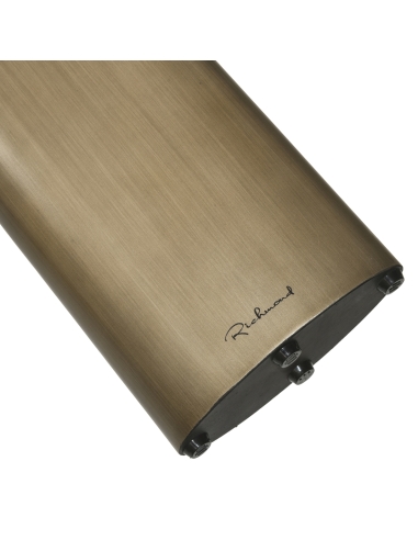 Konsole Travertinplatte Bronze-Gestell ARCADIA