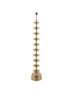 Lampadaire empilé sculptural doré JANE | Loft