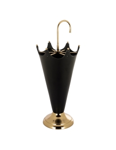 Zwart-gouden paraplubak JYTTE | Loft