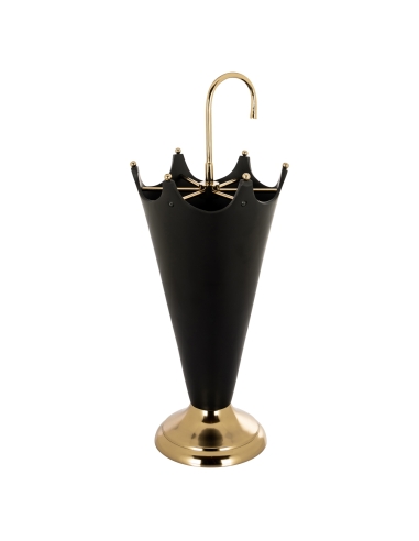 Paragüero negro y dorado JYTTE | Loft