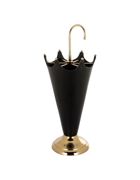 Zwart-gouden paraplubak JYTTE | Loft